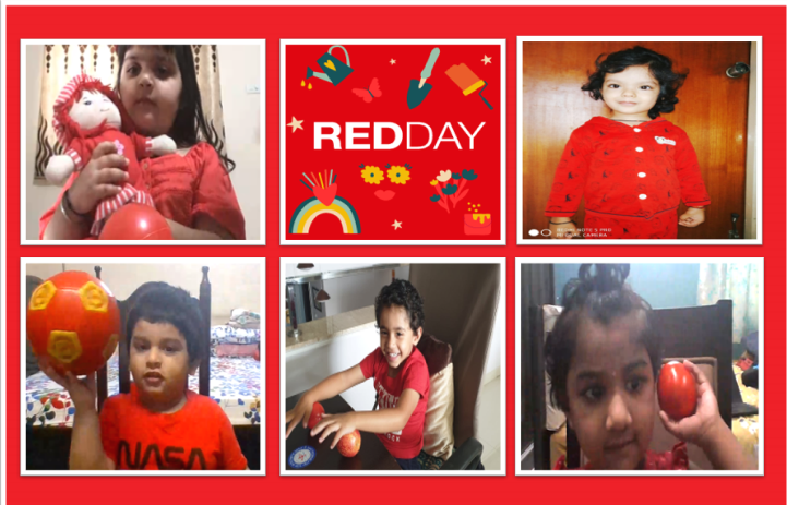 Nursery – Red Colour Day