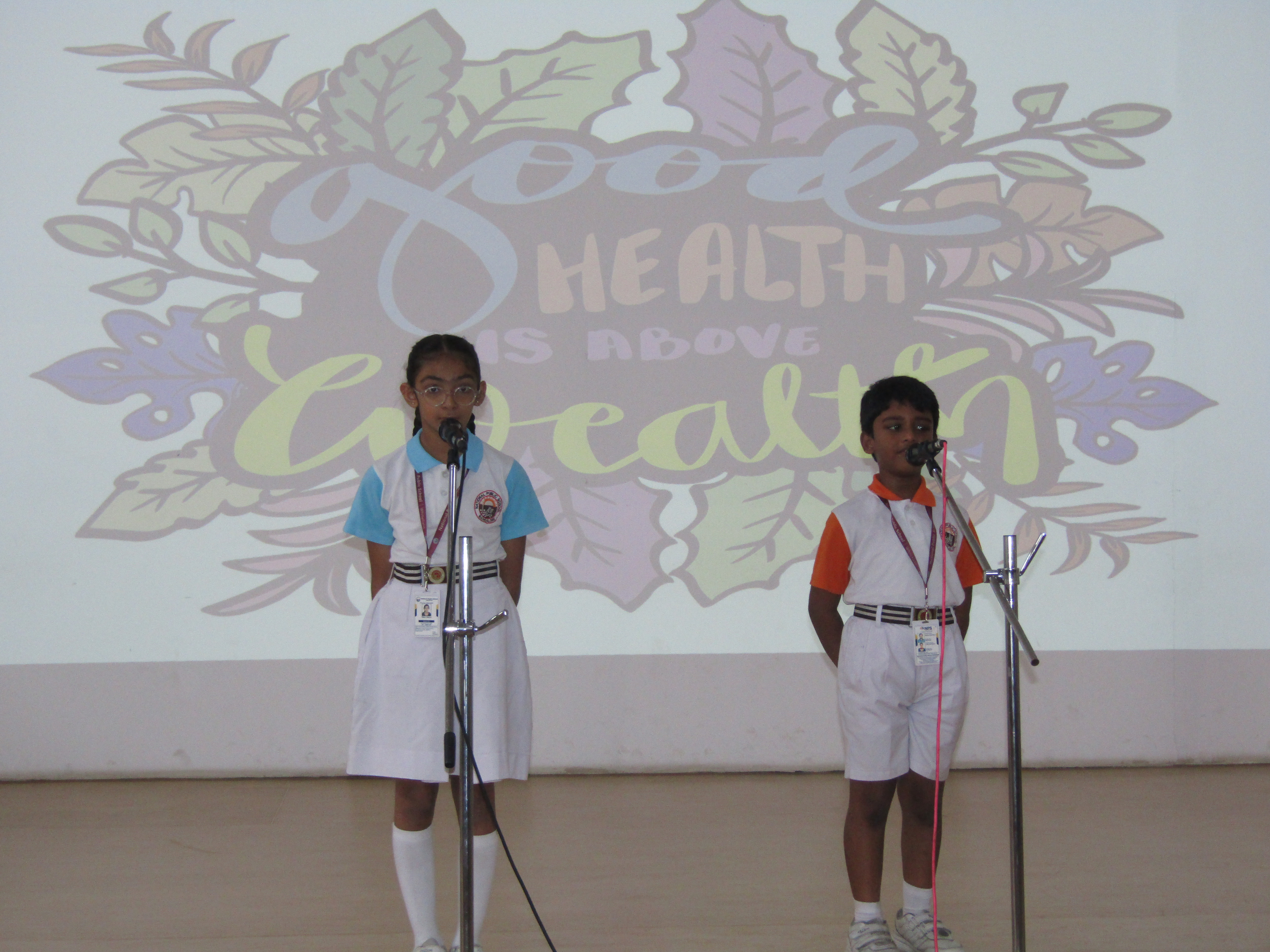 2E Class Assembly - Health is Wealth